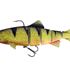 Replicant Realistic Trout Jointed Shallow Shallow 14cm/5.5 40g UV Perch x 1pcs