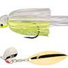 Strike King Hack Attack Heavy Cover Spinnerbait Chartreuse/White - 21.3g