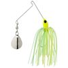 Micro-King Spinnerbait Chartreuse Head Chartreuse/Lime Skirt - 1.8g