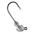Strike King Squadron & Baby Squadron Swimbait Jig Heads Silver Bling - 14.2g